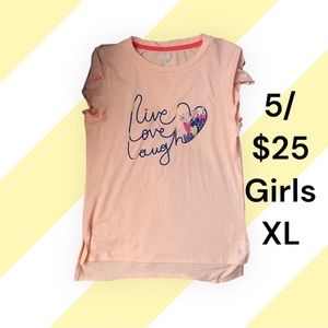 5/$25 girls XL T-shirt​​